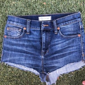 Madewell cut-off shorts